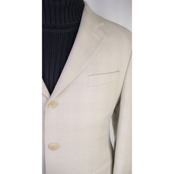 Lauren Ralph Lauren wool/Silk Blazer 42s Three Button Sport Coat Jacket Canada - Picture 4 of 15